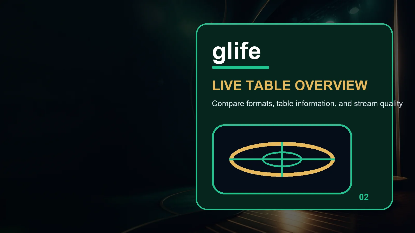 glife live casino full-width visual guide 2